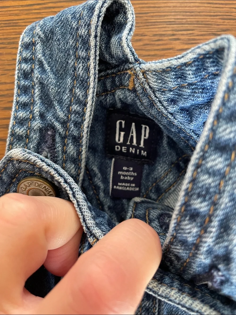 GAP denim overalls